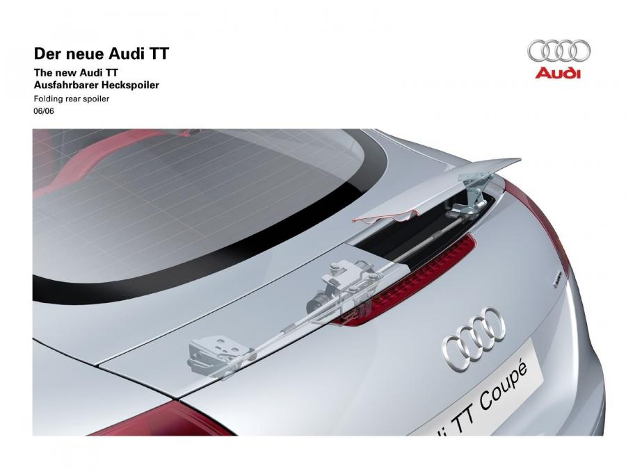 Схема Audi TT 3.2 Quattro Coupe (8J) 2006 года  (WW) (фото 62 из 77)